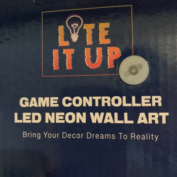 Game Controller LED Neon Light NWT - Picture 4 of 5